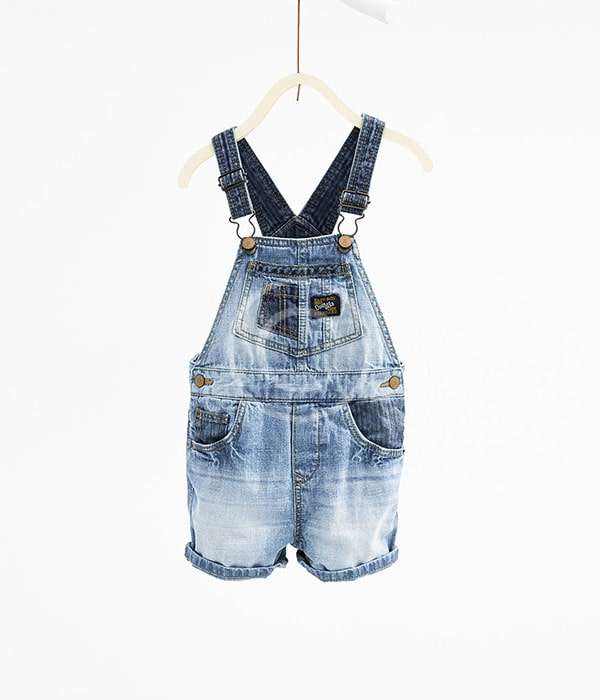 Denim Romper