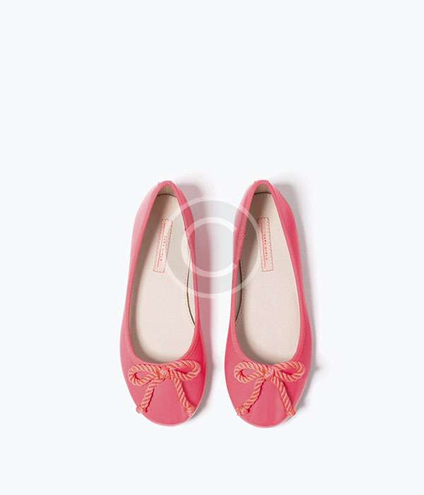 Patent Finish Ballerinas