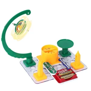 Space Gyroscope STEM Educational Science Toys Kit- DIY Electronic Building Blocks to Children